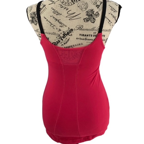 Champion Workout Tank Top Lightly padded, Mesh Back, fuchsia pink, Women's XS - Picture 5 of 11